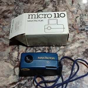 Micro camera vintage tag from Montgomery Ward's